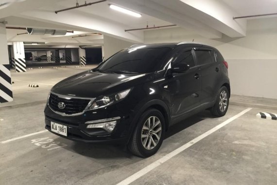 Selling Black Kia Sportage 2015 in Bonifacio