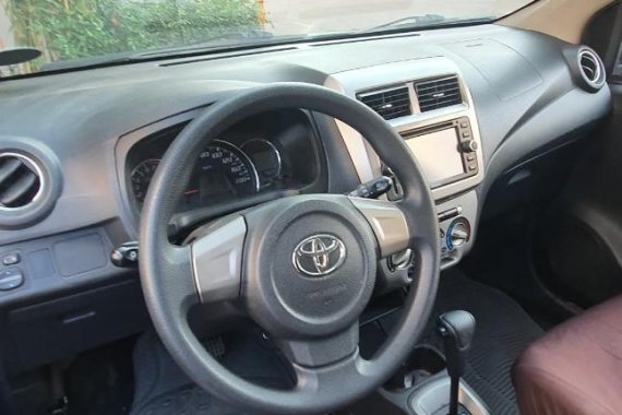 Grey Toyota Wigo 2016 for sale in Automatic