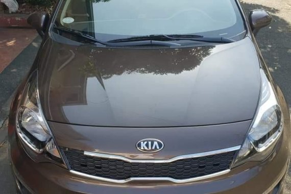 Selling Black Kia Rio 2016 in Manila