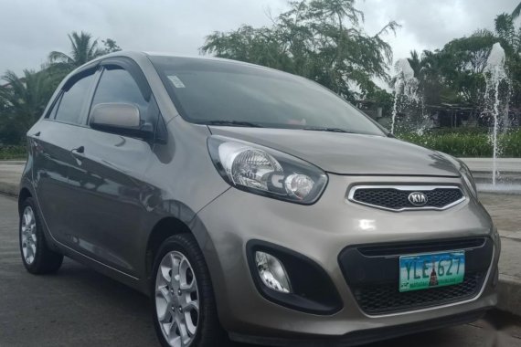 Grey Kia Picanto 2010 for sale in Automatic