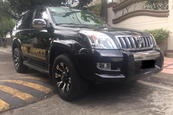 Black Toyota Land cruiser prado 2007 for sale in Quezon