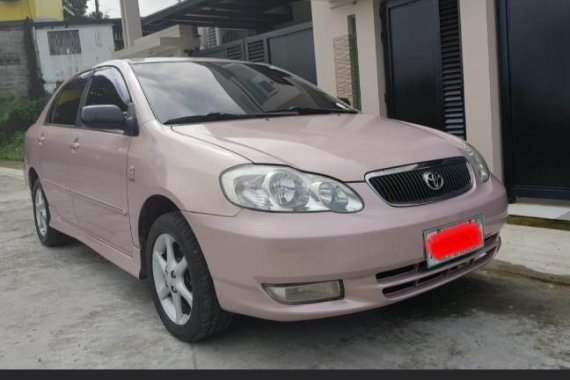 Sell Pink 2002 Toyota Corolla altis in San Juan