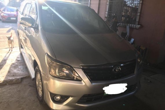 Selling Silver Toyota Innova 2013 in San Miguel