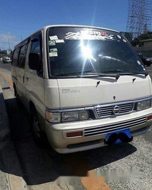 White Nissan Urvan 2013 for sale in Manila