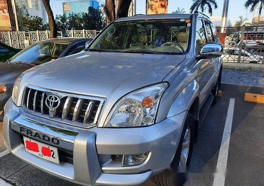 Silver Toyota Land cruiser prado 2004 for sale in Automatic