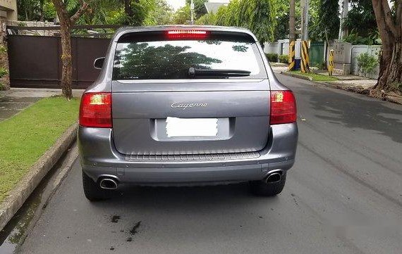 Grey Porsche Cayenne 2006 for sale in Manila