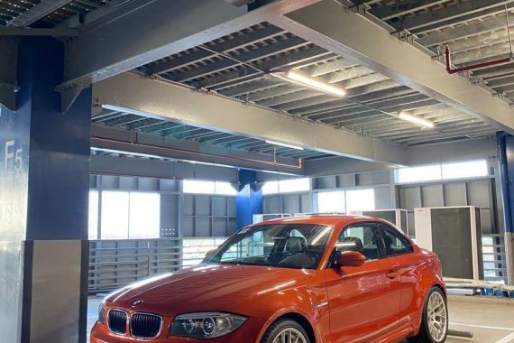 Orange Bmw 1-Series 2013 for sale in Manila