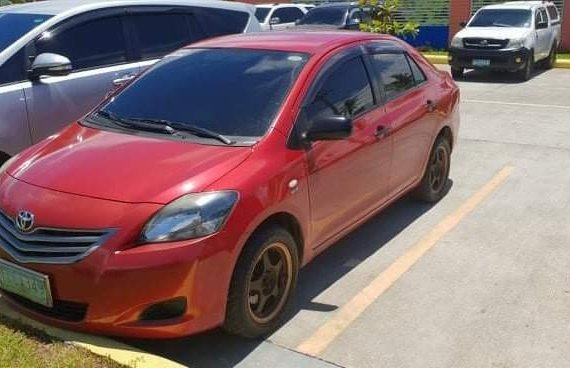 Selling Red Toyota Vios 2012 in Tacloban