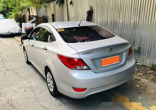 Selling Silver Hyundai Accent 2015 in Pasig