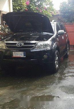 Black Toyota Fortuner 2006 for sale in Bacoor 