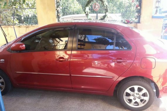 Selling Red Toyota Vios 2010 in Valenzuela