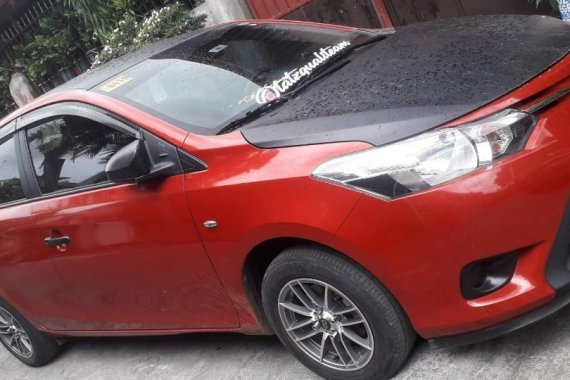 Red Toyota Vios 2016 for sale in Manila