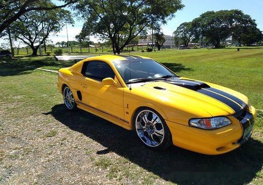 Yellow Ford Mustang 1994 for sale in Manila