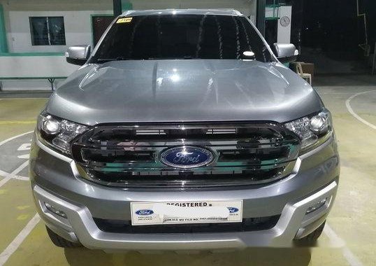 Selling Silver Ford Everest 2016 in Manila