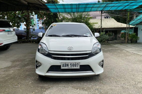 White Toyota Wigo 2015 for sale in Manila