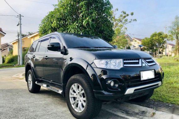 Black Mitsubishi Montero sport 2014 for sale in Dasmariñas