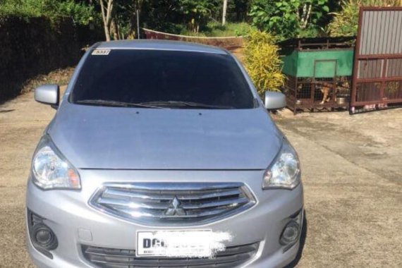 Selling Grey Mitsubishi Mirage 2016 in Manila