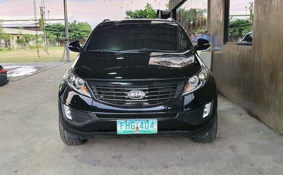 Black Kia Sportage 2011 for sale in Automatic