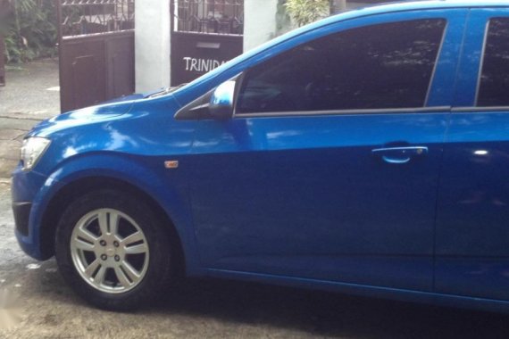 Selling Blue Chevrolet Sonic 2015 in Rizal