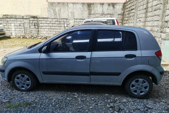 Silver Hyundai Getz 2005 for sale in Manual