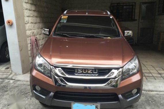 Sell Brown 2015 Isuzu Mu-X in Manila