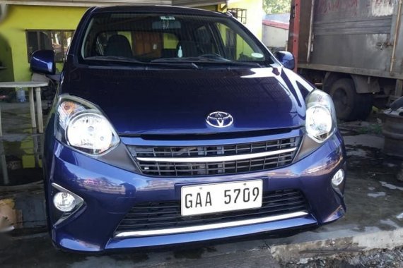 Sell Blue 2017 Toyota Wigo in Cagayan de Oro