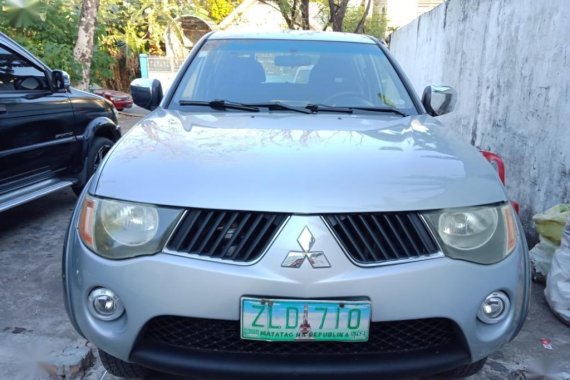 Silver Mitsubishi Strada 2007 for sale in Marikina City