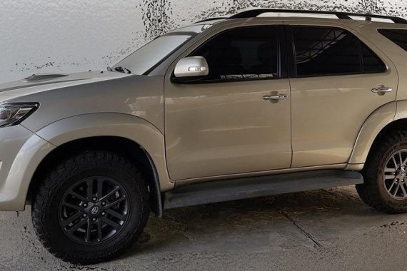 Beige Toyota Fortuner 2016 for sale in Manila