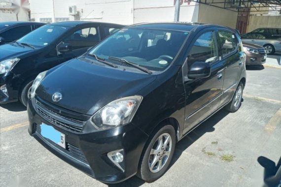 Purple Toyota Wigo 2014 for sale in Automatic