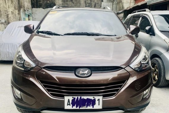 Brown Hyundai Tucson 2015 for sale in Manila