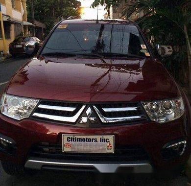 Red Mitsubishi Montero sport 2015 for sale in Manila