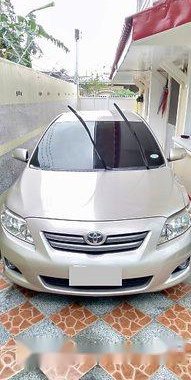 Beige Toyota Corolla Altis 2008 Manual for sale