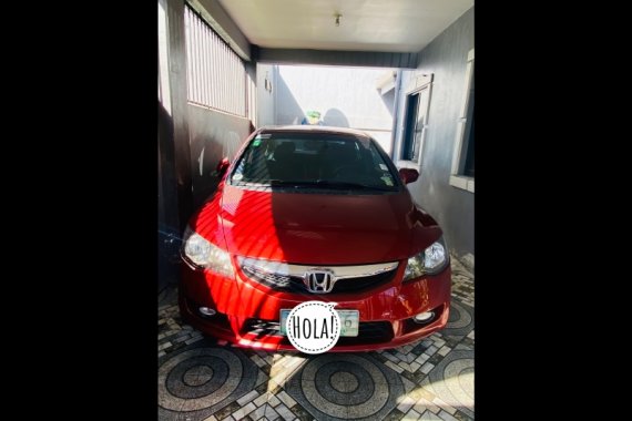 Red Honda Civic 2011 Sedan at  Automatic   for sale in Manila