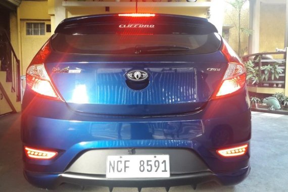 Blue Hyundai Accent 2016 for sale in Manila