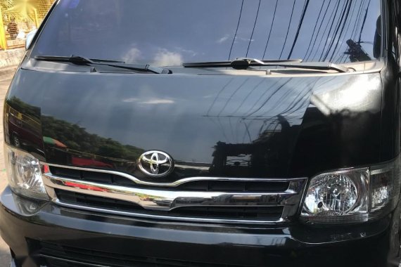 Black Toyota Hiace 2013 for sale in Manila