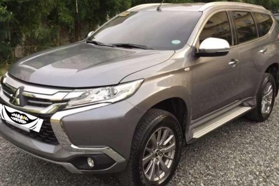 Sell Grey 2016 Mitsubishi Montero sport in Urdaneta