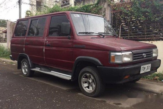 Purple Toyota tamaraw 2000 for sale in Manila