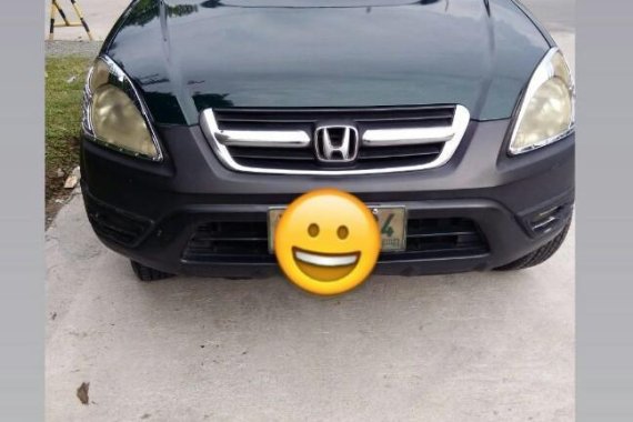 Selling Black Honda Cr-V 2002 in Quezon City