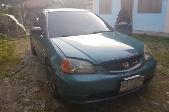 Blue Honda Civic 2001 for sale in Automatic