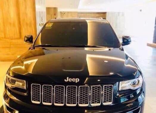 Black Jeep Grand Cherokee 2015 for sale in Manila