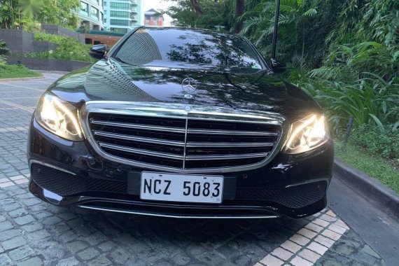 Selling Black Mercedes-Benz E-Class 2016 in Caloocan