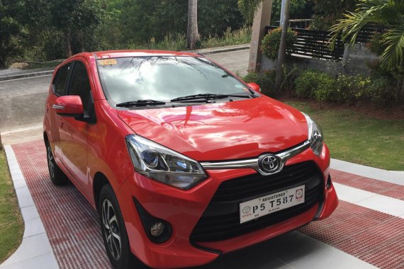 Toyota Wigo Red for sale 2020