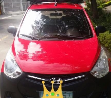 Selling Red Hyundai Eon 2012 in Muntinlupa