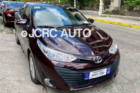 2019 TOYOTA VIOS 1.3 E AUTOMATIC