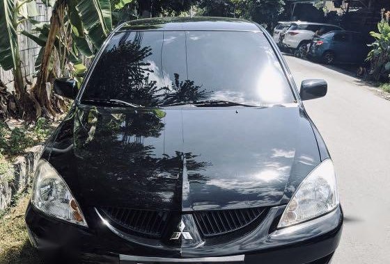 Black Mitsubishi Lancer 2007 for sale in Manila