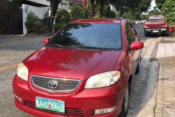 Sell Red 2004 Toyota Vios in Manila