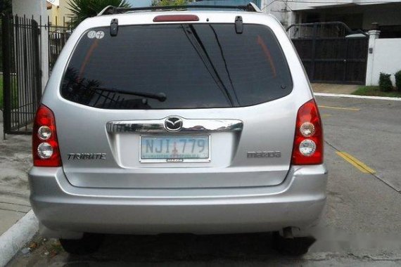 Silver Mazda Tribute 2009 Automatic for sale 