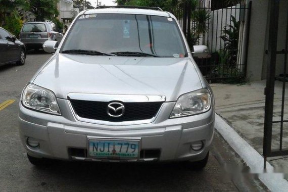 Silver Mazda Tribute 2009 Automatic for sale 