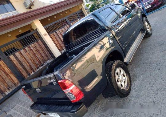 Black Toyota Hilux 2015 for sale in Cainta