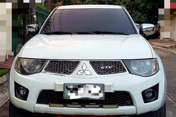 White Mitsubishi Strada 2010 for sale in Taguig